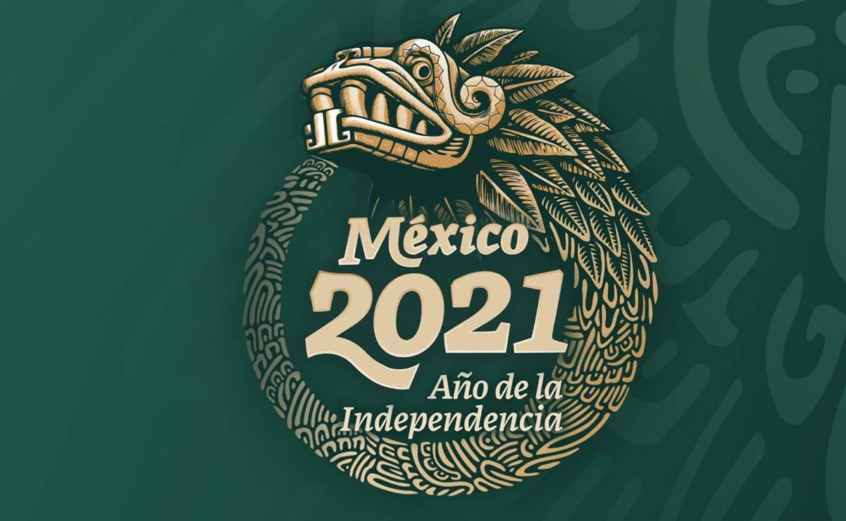 Quetzalcóatl, imagen oficial de las conmemoraciones de 2021