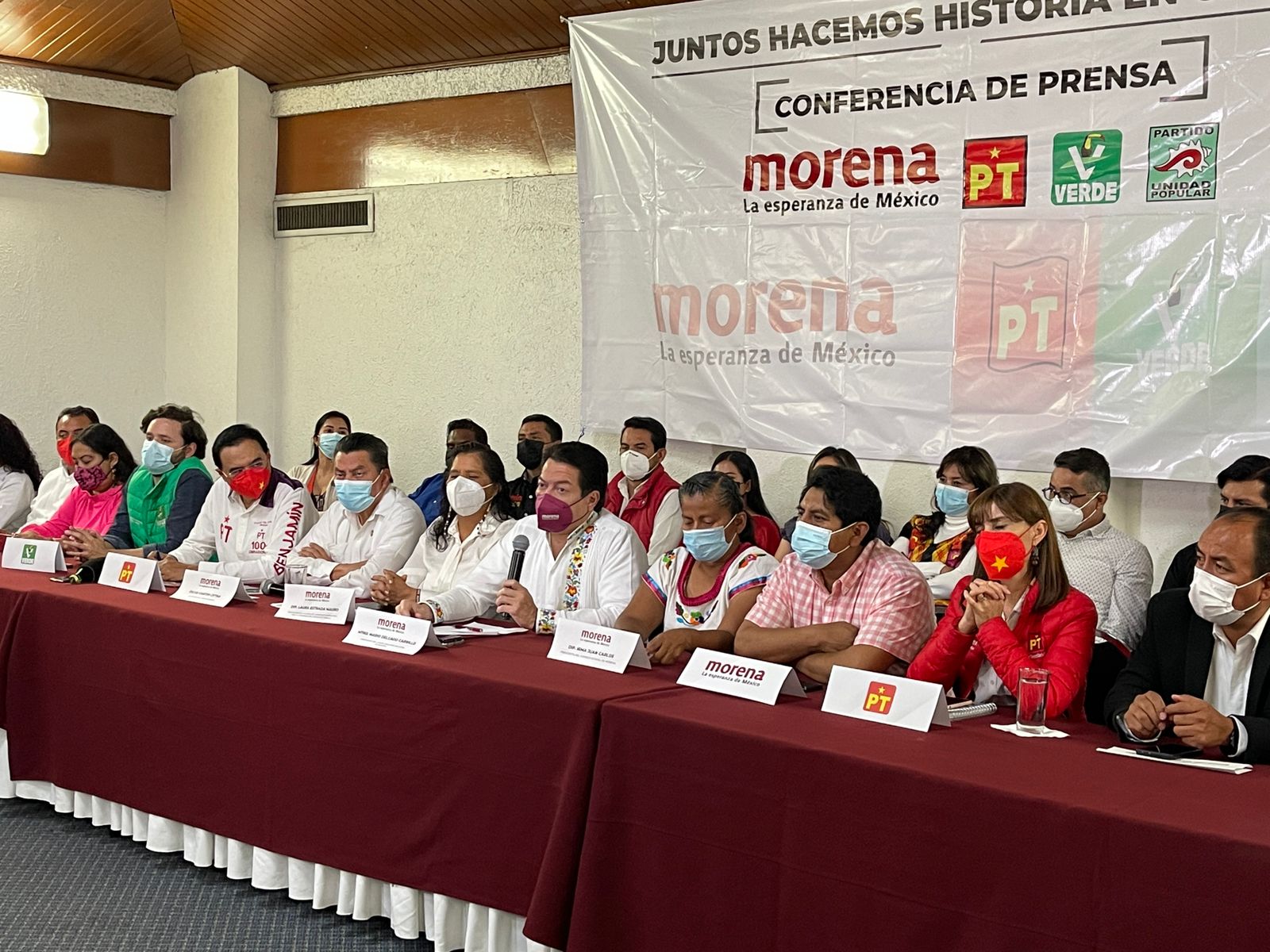 Limarán asperezas aspirantes a la candidatura de Morena en Oaxaca: Mario Delgado
