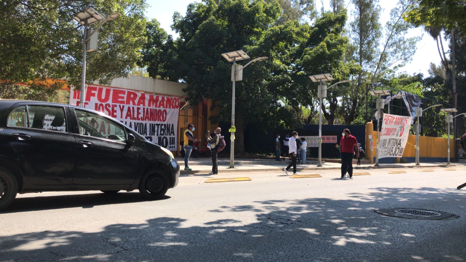 Intensificará STEUABJO movilizaciones por negativa de toma de nota a Julio Mora