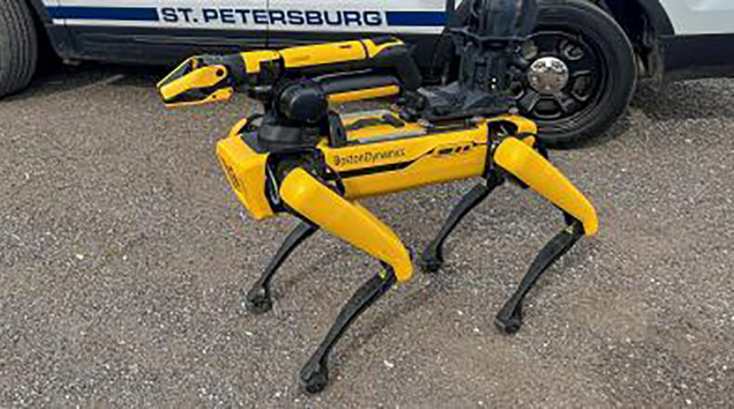 Spot, el perro robot de la Policía de Florida