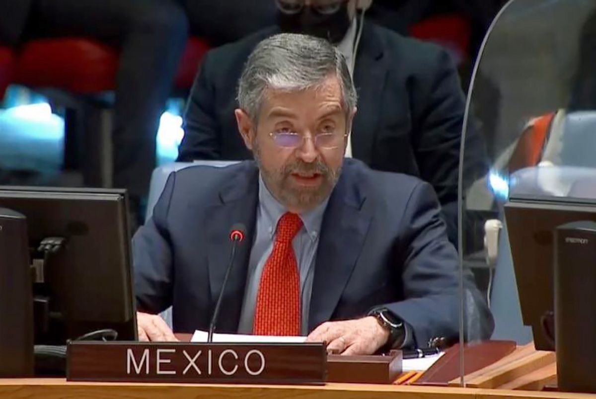 Repudia México invasión rusa a Ucrania ante Consejo de Seguridad de la ONU