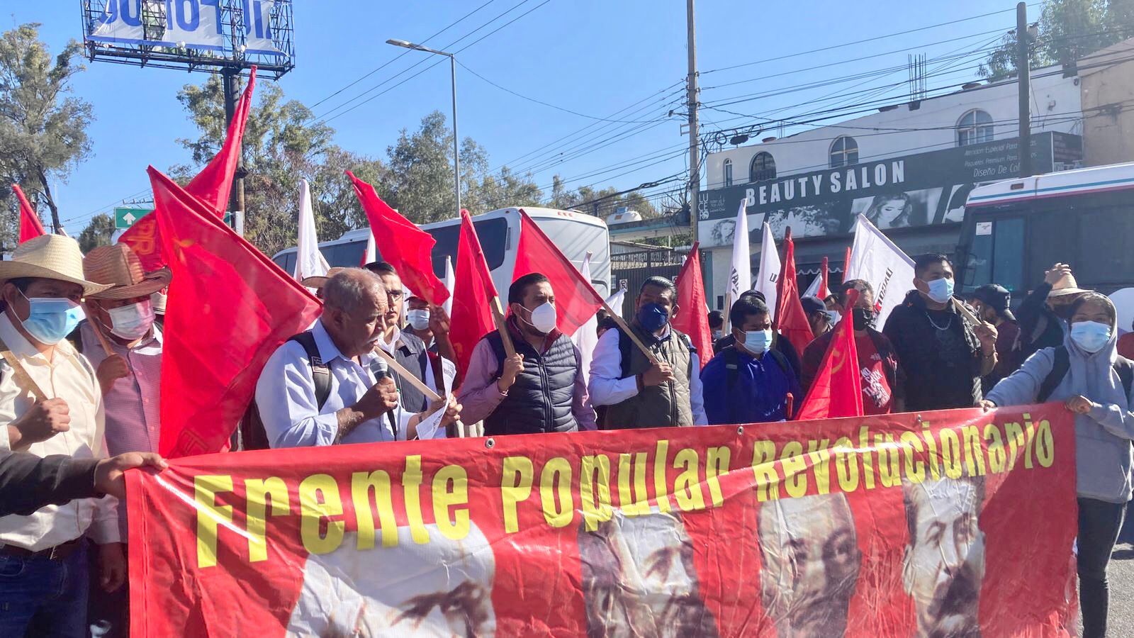 Marcha FPR en demanda de justicia para Tomás Martínez
