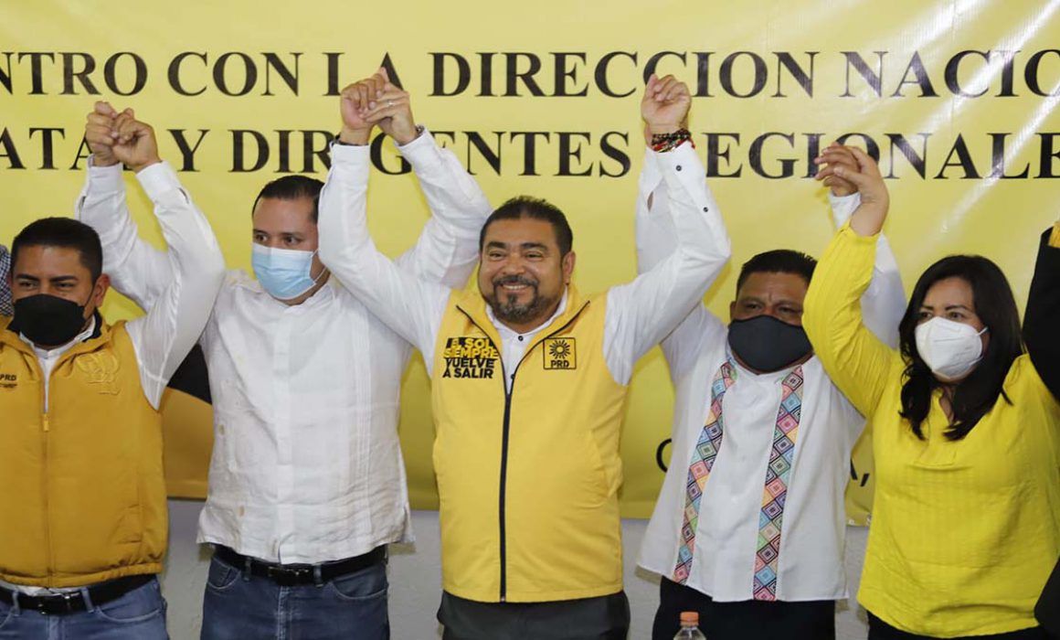▶ Oficializa PRD postulación de Alejandro Avilés como su candidato a la gubernatura