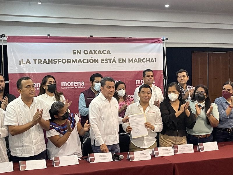 Se fractura Morena en Oaxaca rumbo a la contienda por la gubernatura