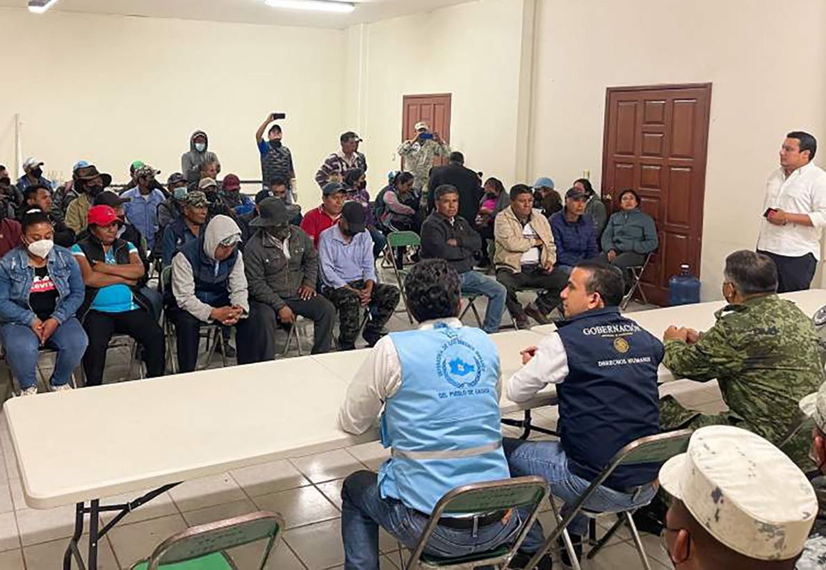 Liberan a integrantes de la GN retenidos en San Cristóbal Amatlán
