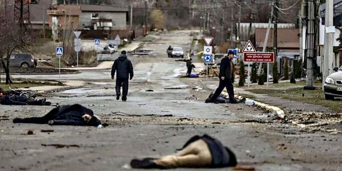 Rusia deja a su paso una “carretera de muerte”