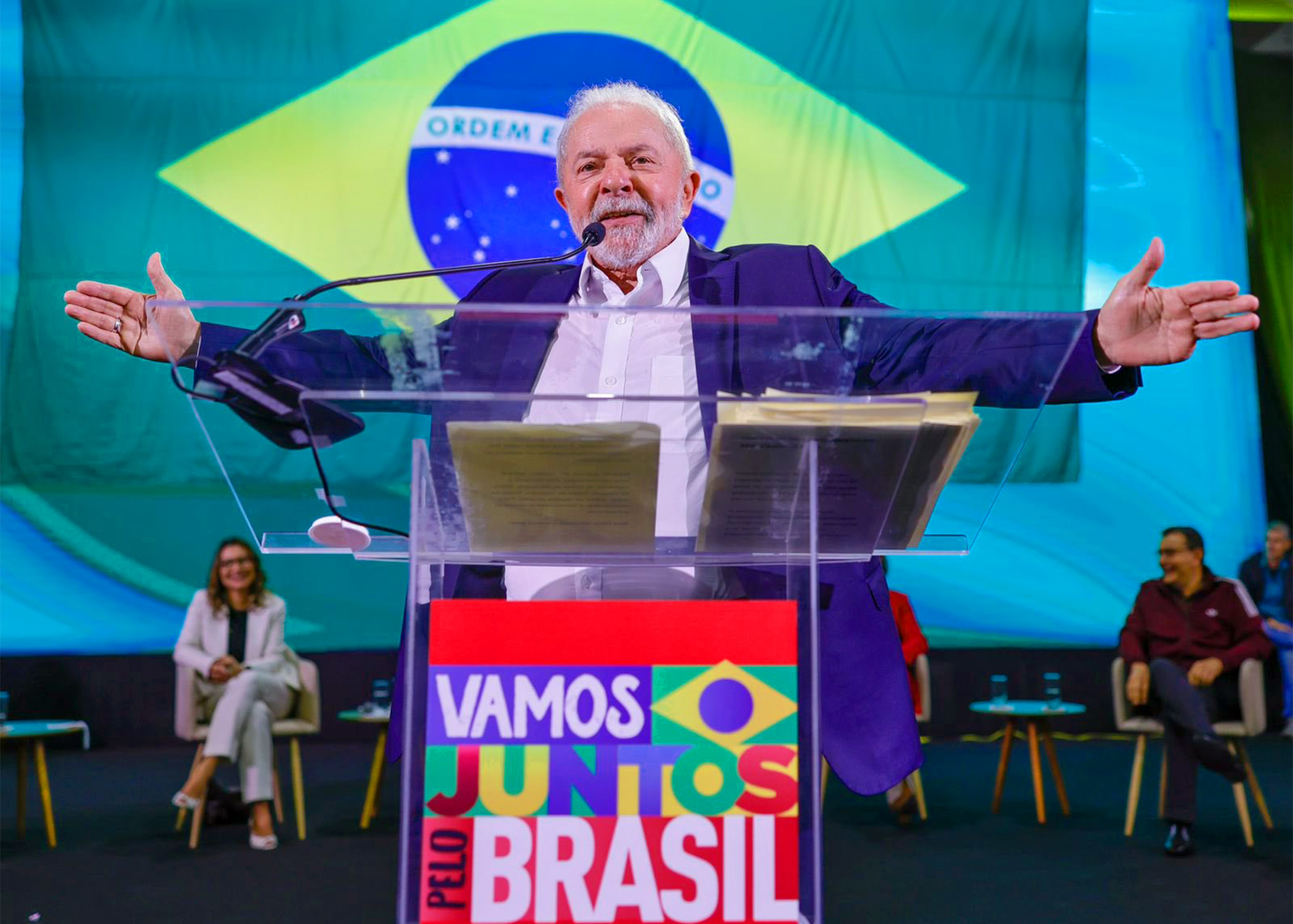 Lula da Silva lanza su candidatura presidencial en Brasil