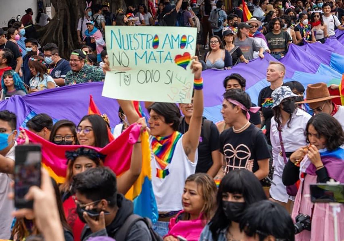 Población LGBT+ representa el 6.9% de la población de Oaxaca