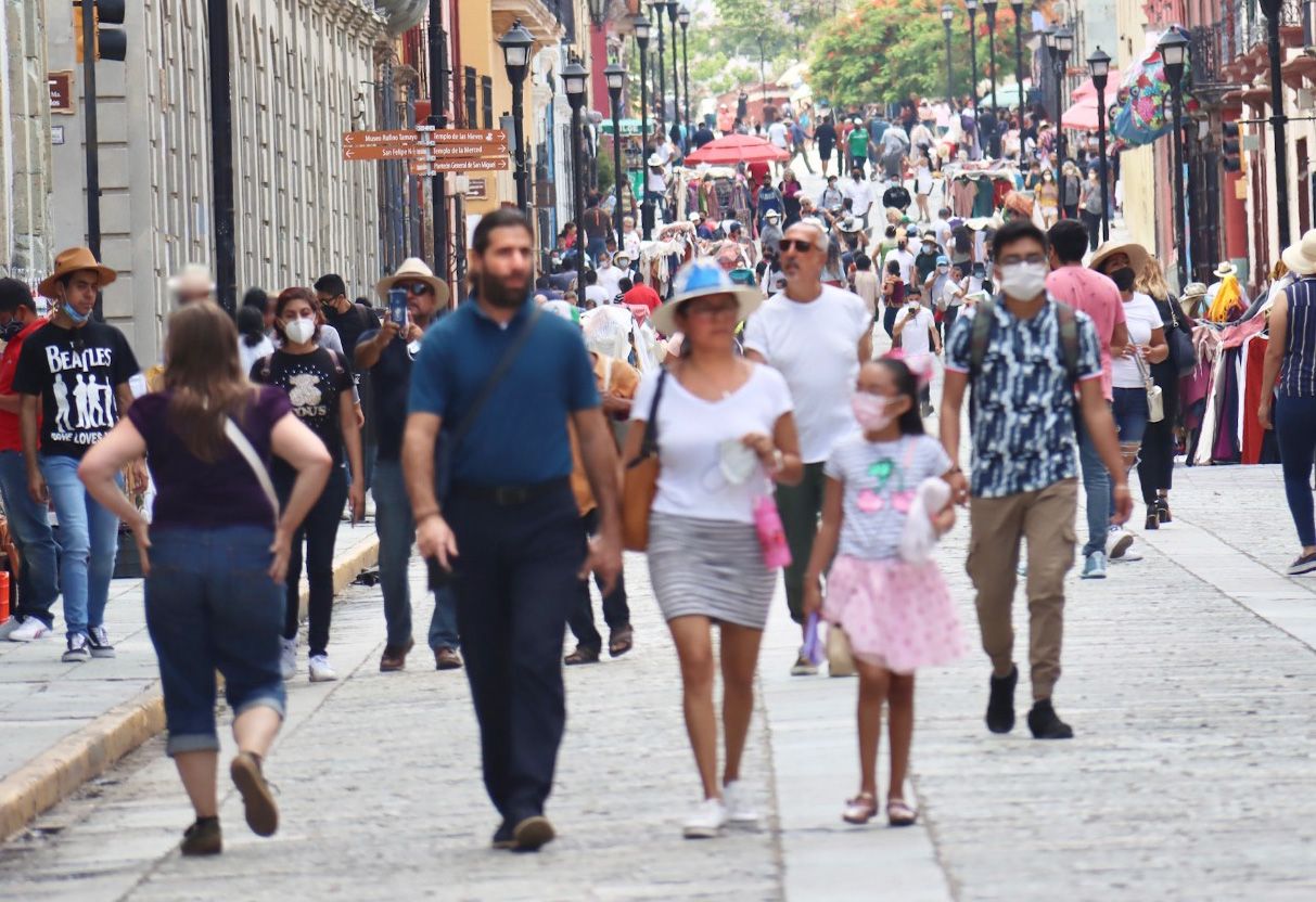 Incrementan 174.1% los contagios covid en Oaxaca, en una semana