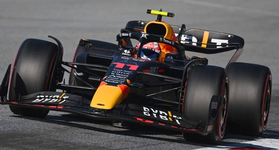 Checo Pérez queda cuarto en la clasificación para la carrera sprint del GP de Austria