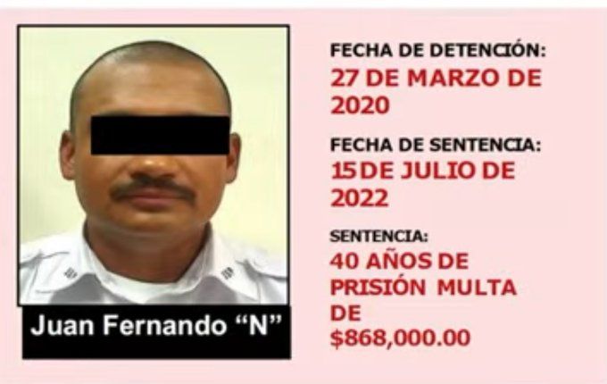 ▶ Confirman sentencia de 40 años de prisión a ex director de la policía de Loma Bonita
