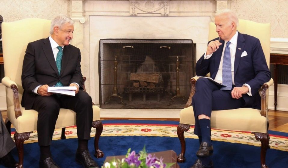 Medios estadounidenses omiten en sus portadas web encuentro entre Biden y AMLO