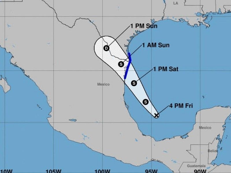 Se forma potencial ciclón tropical Cuatro en Golfo de México