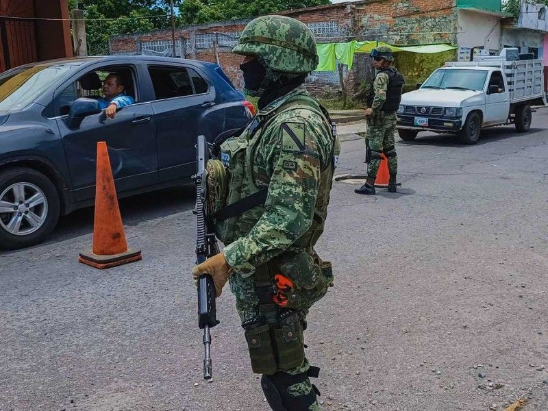 Ejército vigila Colima, tras violencia por detención de “La Vaca”