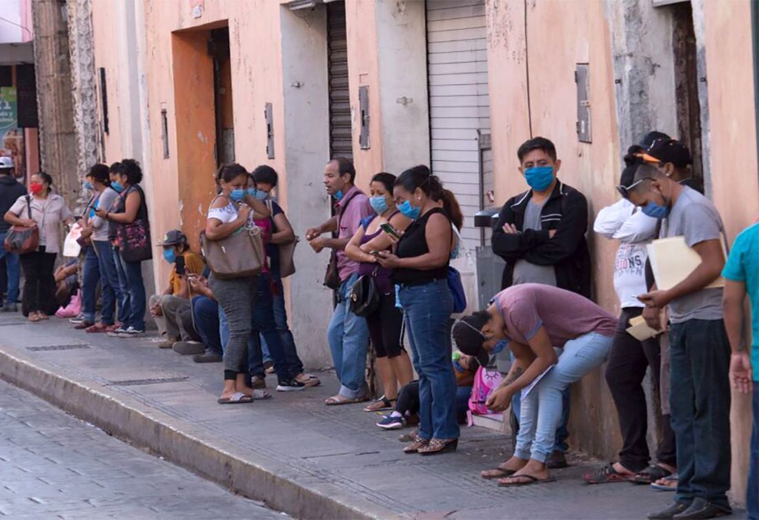 México: tasa de inactividad laboral aún sobre el nivel prepandemia