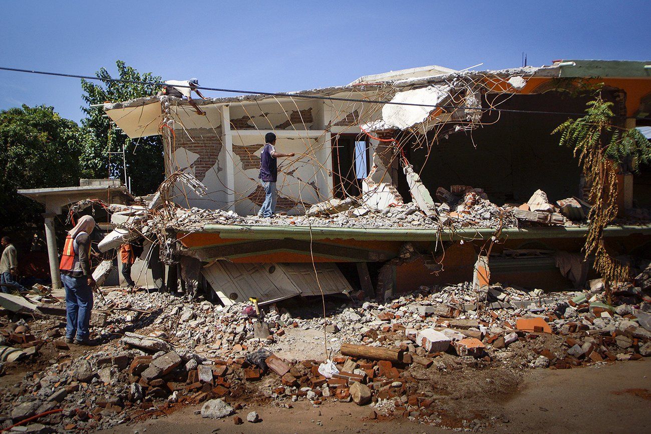 ▶ A cinco años de los sismos de 2017, Santiago Niltepec sigue sin apoyo y en el olvido