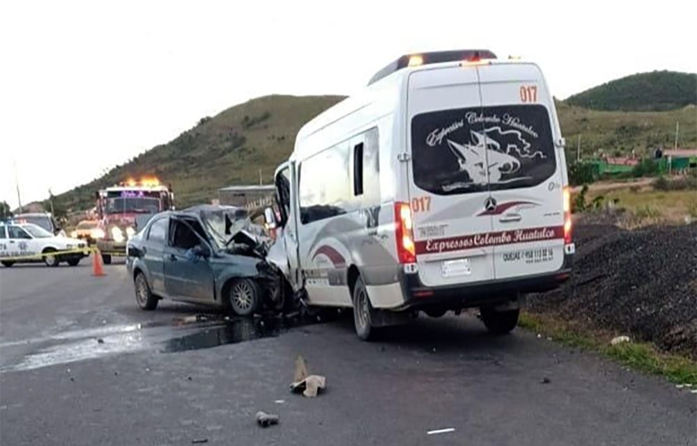 ▶ Fuerte accidente en carretera a Ocotlán deja un muerto y cinco lesionados