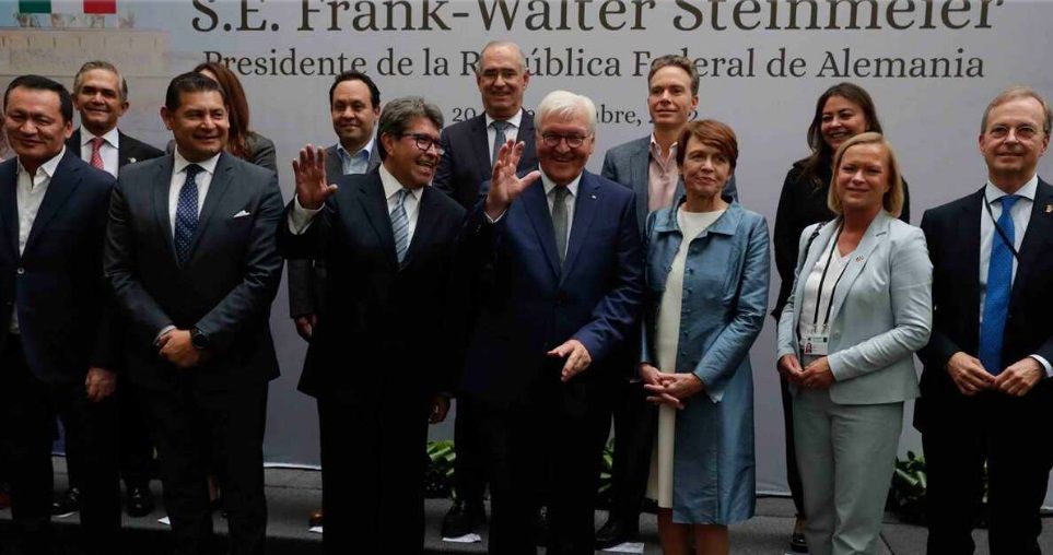 Presidente de Alemania exhorta al Senado de México a concretar acuerdo con la Unión Europea