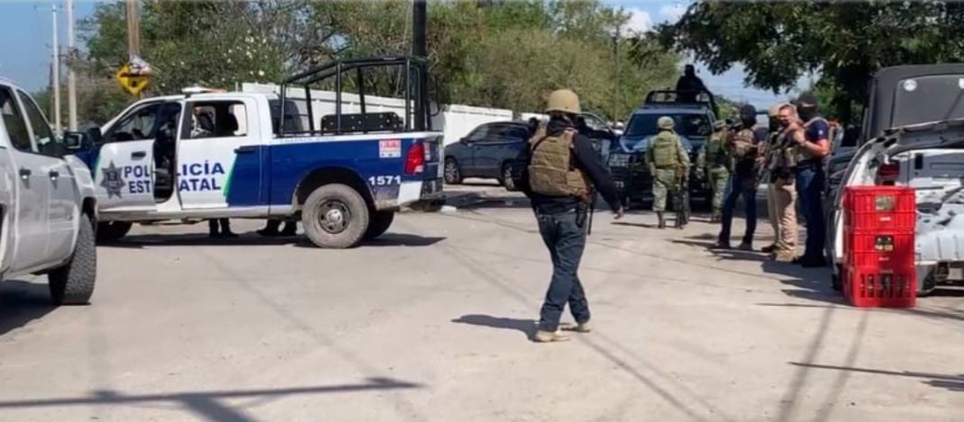Persecución y balacera en Matamoros, Tamaulipas