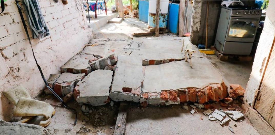 Por sismos, reportan más de 7 mil viviendas afectadas en Colima