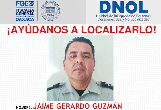 ▶ Tras desaparición de policía municipal, secuestran a Guardia Nacional en Oaxaca