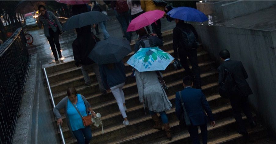 Activan Alerta Amarilla por lluvias en todas las alcaldías de la CDMX
