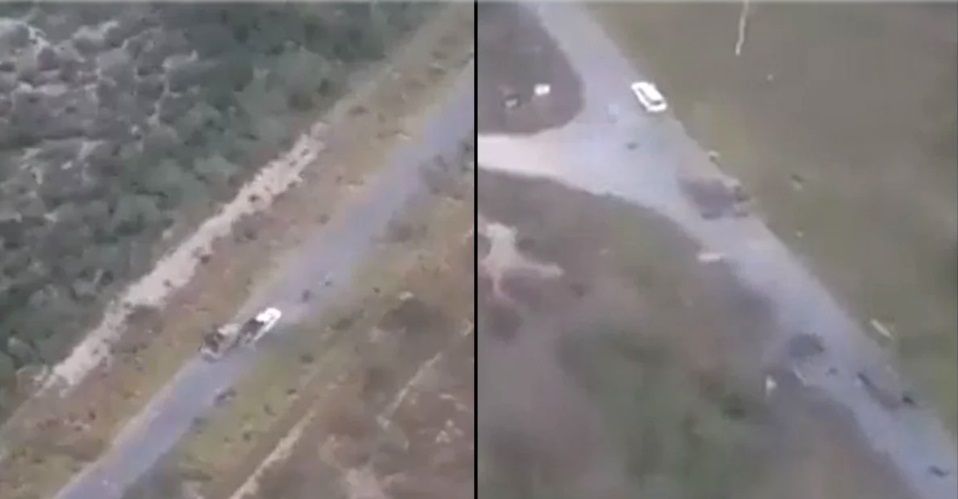 Dron capta video de enfrentamiento entre Cártel del Golfo y Cártel del Noroeste en Tamaulipas