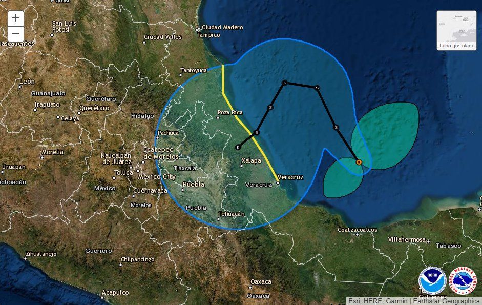 Alerta en México tras la formación de la tormenta tropical “Karl”