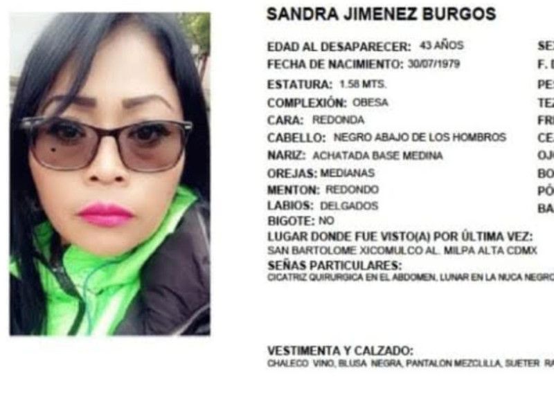 Otro feminicidio en la CdMx, el caso de Sandra en Milpa Alta