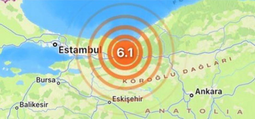 Sismo de magnitud 6.1 sacude la costa del Mar Negro, en Turquía