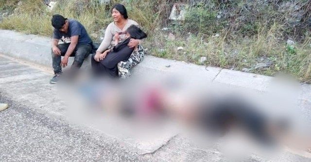 ▶ Sufre accidente familia de migrantes ecuatorianos, mueren padre e hija