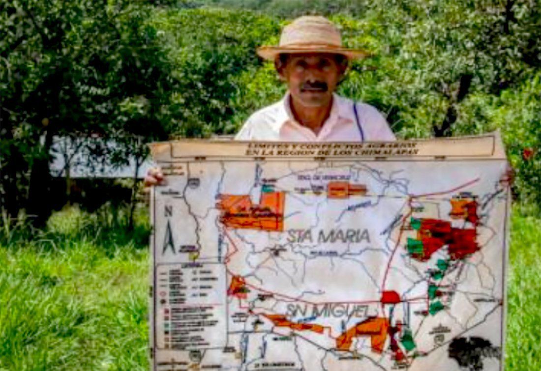 Comuneros chimalapas colocan mojoneras en nuevos límites con Chiapas ▶