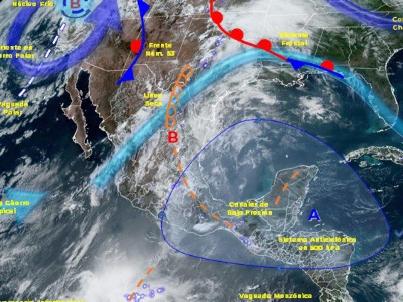 Por onda de calor se esperan hasta 45 °C, en México: SMN