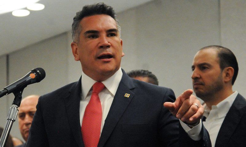 No nos van a echar para atrás, ni nos van a doblar: PAN, PRI y PRD