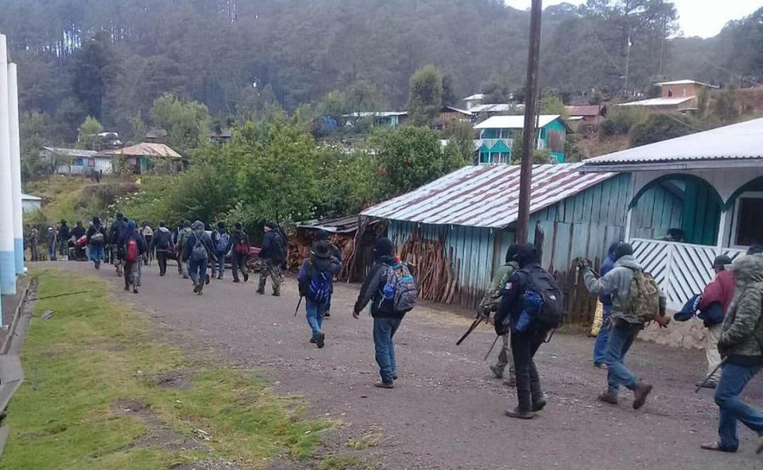 Pobladores de la Sierra Sur exigen intervención de AMLO, por bloqueo de habitantes de Teojomulco