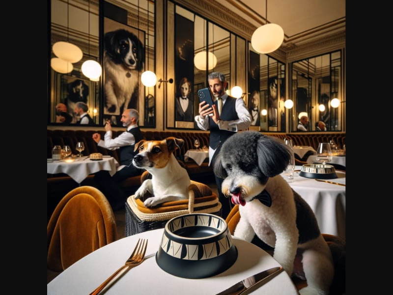 Mascotas italianas estrenan sofisticado restaurante gourmet