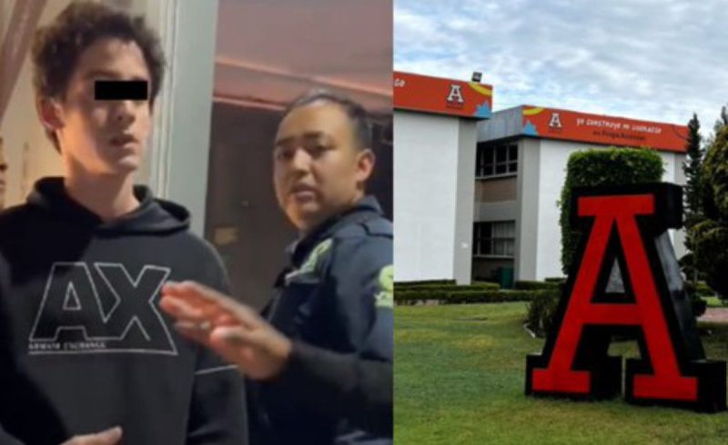 Prepa expulsa a ‘junior’ que golpeó a guardia de seguridad en Puebla