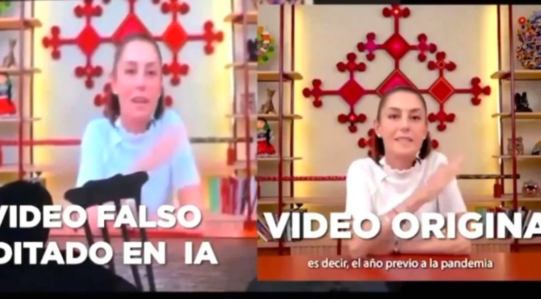 Acusan a candidato del PT en Tuxtepec de alterar con IA video de Sheinbaum