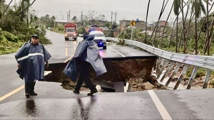 Segob y Conagua emiten declaratoria de emergencia para 100 municipios de Oaxaca afectados por el huracán John