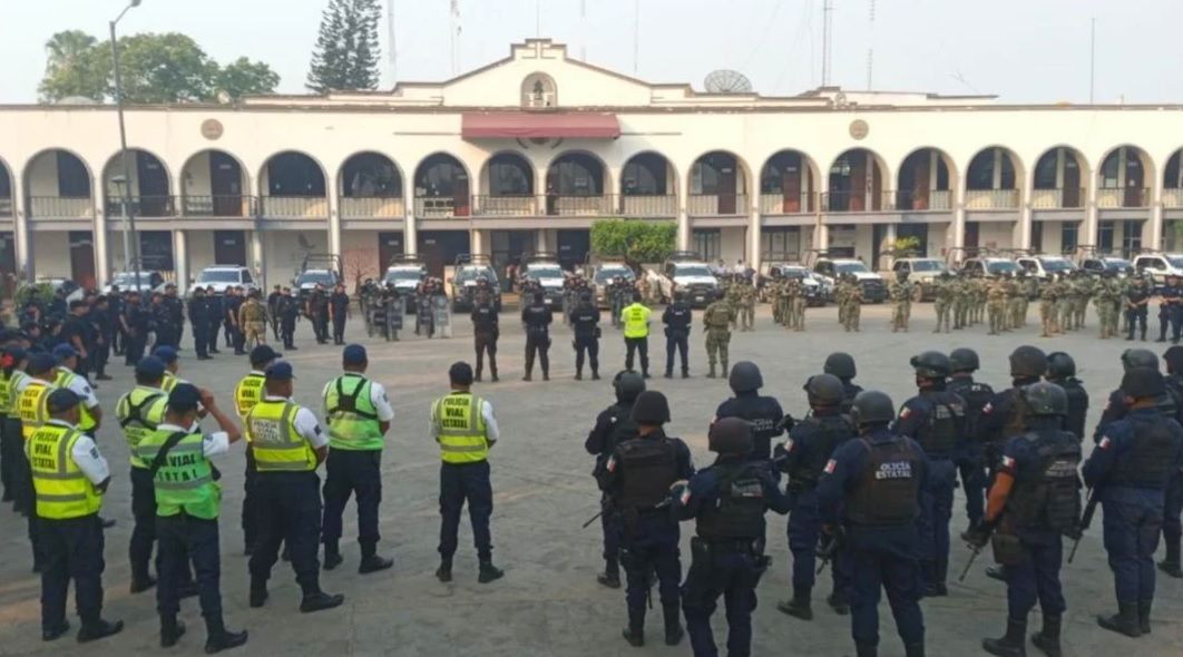 Marinos se van de Tuxtepec; próximo gobierno municipal devolverá seguridad a policías municipales