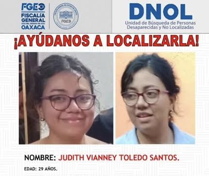 Comité de la ONU urge al gobierno de Oaxaca implemente mecanismos para localizar a la enfermera Judith Vianney Comité de la ONU urge al gobierno de Oaxaca implemente mecanismos para localizar a la enfermera Judith Vianney