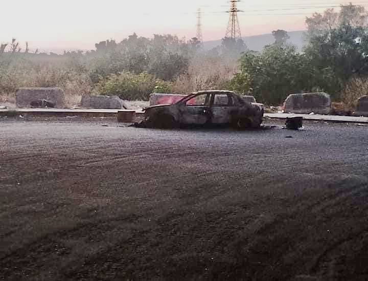 Continúa el baño de sangre en el «quinto estado más seguro del país»; ahora, 3 ejecutados e incinerados en un automóvil