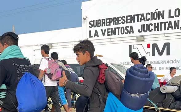 Desaparecen 10 migrantes de la caravana “Divino Niño” en su paso por Oaxaca; la mayoría son mujeres