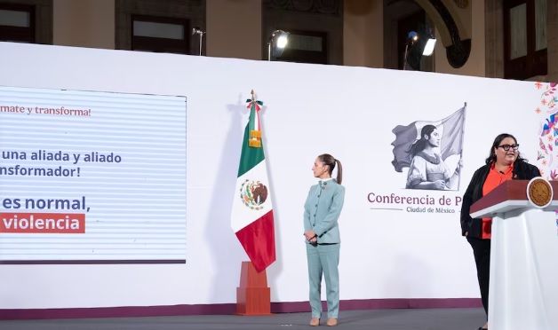 Gobierno de Sheinbaum lanza campaña contra violencia hacia las mujeres; plantean 10 compromisos Gobierno de Sheinbaum lanza campaña contra violencia hacia las mujeres; plantean 10 compromisos