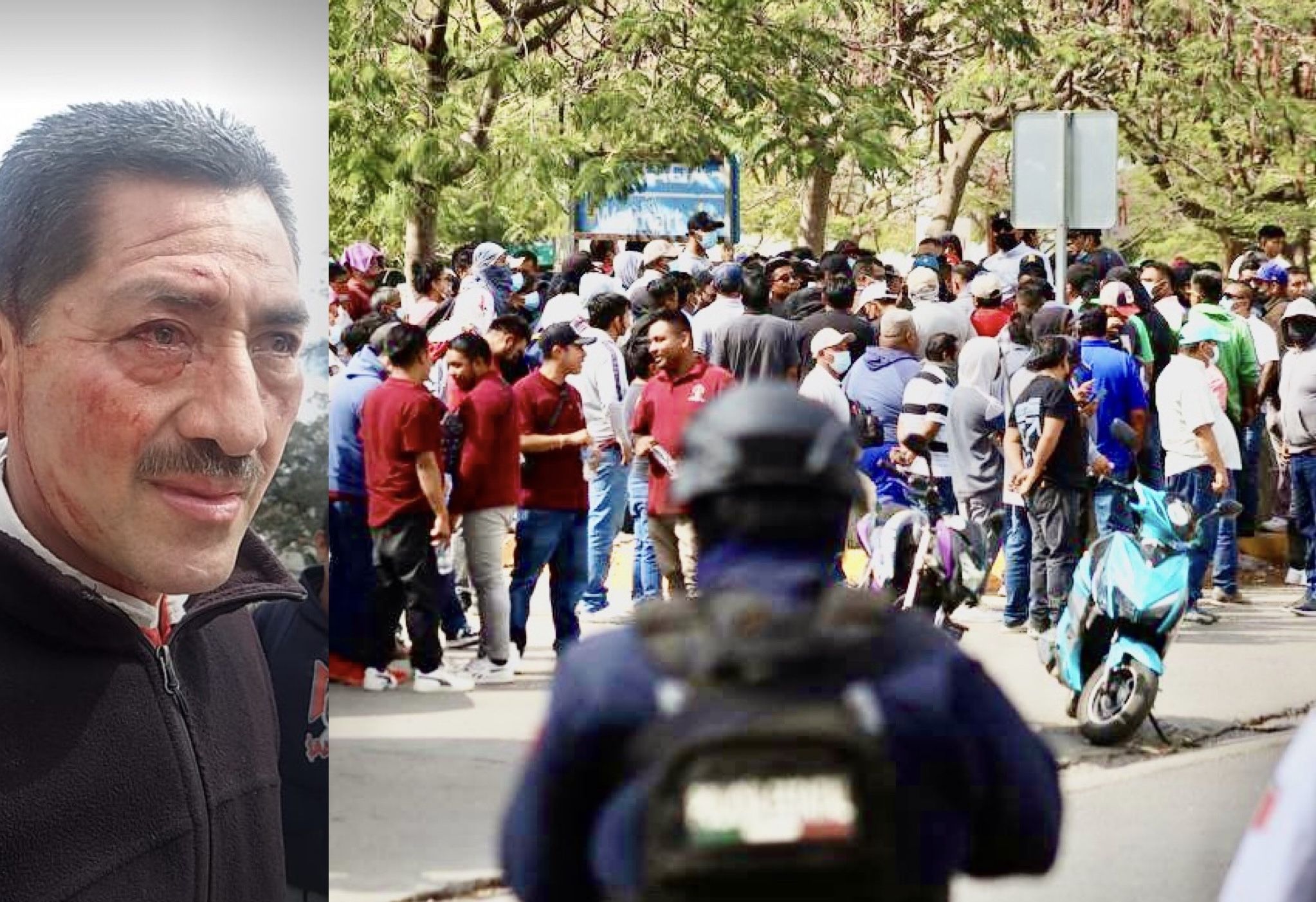 Chagoya y Romero ordenan violento desalojo de vecinos que rechazan instalación de basurero en Xoxocotlán; se reportan 10 heridos Chagoya y Romero ordenan violento desalojo de vecinos que rechazan instalación de basurero en Xoxocotlán; se reportan 10 heridos