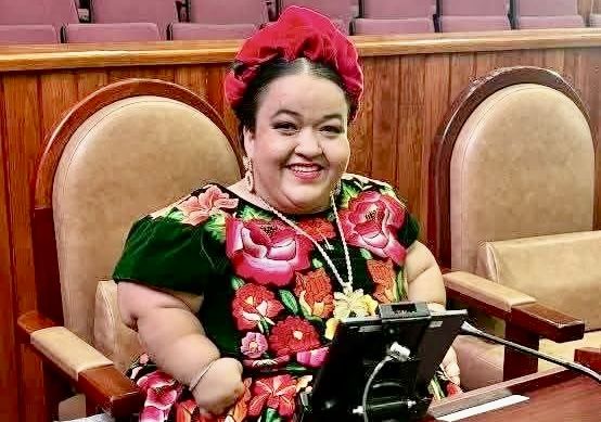 Muere Kelly Jannet Cabrera González, la primera legisladora de talla baja del país, informa el Congreso de Oaxaca