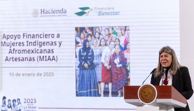 Anuncian programa de apoyo financiero para mujeres Indígenas y afromexicanas artesanas; recibirán hasta $50 mil Anuncian programa de apoyo financiero para mujeres Indígenas y afromexicanas artesanas; recibirán hasta $50 mil