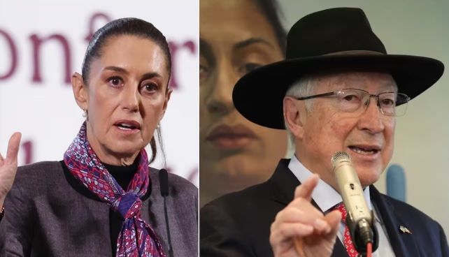 Sheinbaum señala alejamiento con Ken Salazar, pero no con relaciones con EU; “no sabíamos realmente su posición”, dice Sheinbaum señala alejamiento con Ken Salazar, pero no con relaciones con EU; “no sabíamos realmente su posición”, dice