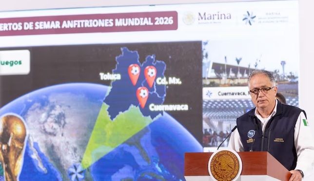 Gobierno de Sheinbaum va por mejoramiento del AICM para el Mundial 2026; no se afectará la operación Gobierno de Sheinbaum va por mejoramiento del AICM para el Mundial 2026; no se afectará la operación