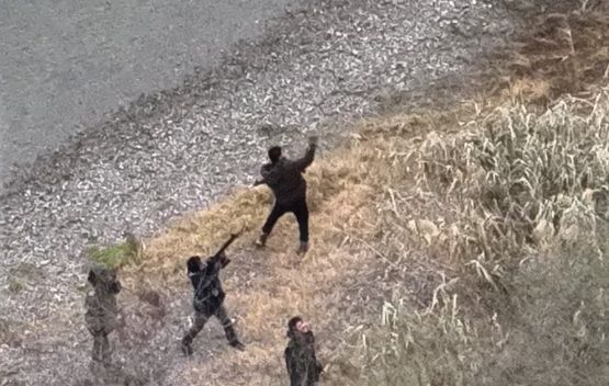 Sujetos armados atacan a agentes de la Patrulla Fronteriza desde Tamaulipas; fueron detectados por drones